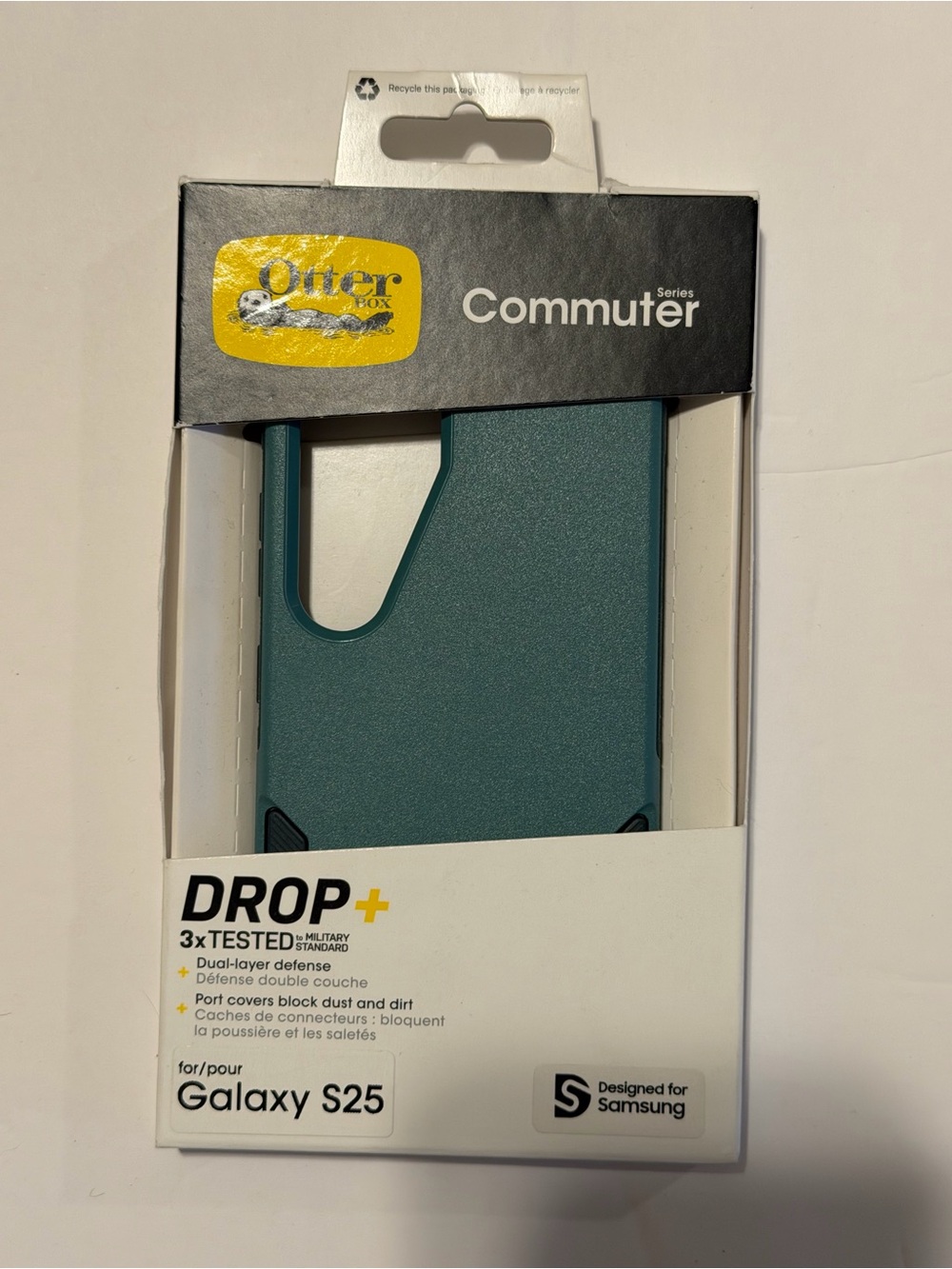 NWT OtterBox Commuter Series Case for Galaxy S25 in Teal Green